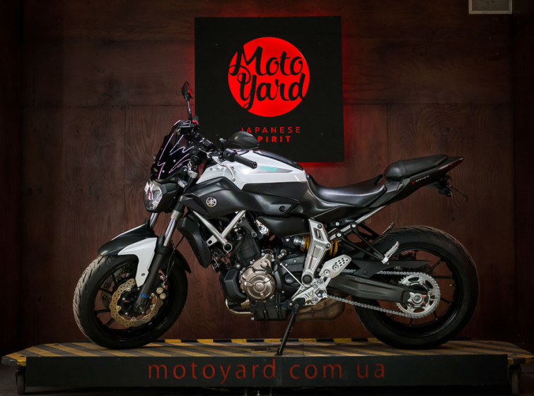 Мотоцикл Yamaha MT-07 з пробігом 17741 км