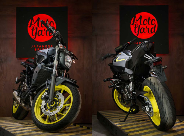 Мотоцикл Yamaha MT-07 ABS с пробегом 15560 км