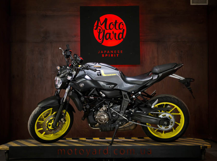 Мотоцикл Yamaha MT-07 ABS с пробегом 15560 км
