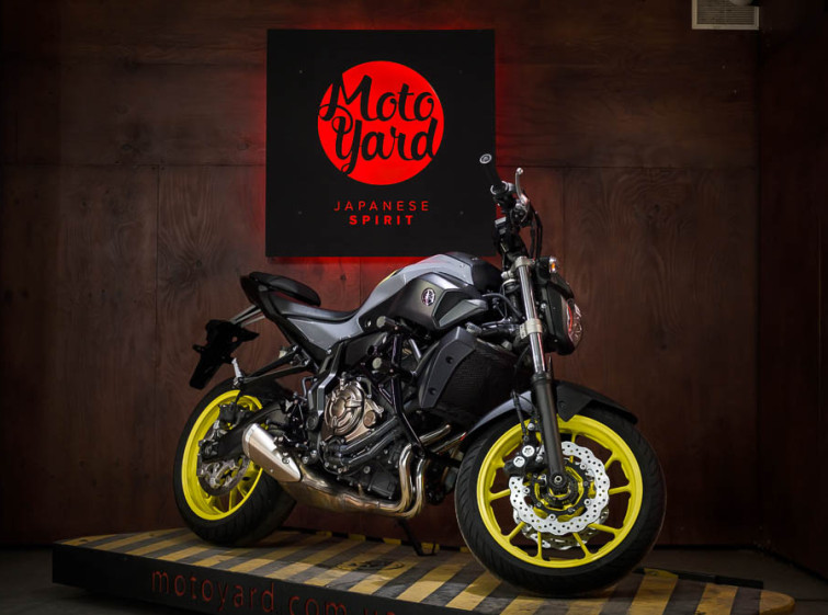 Мотоцикл Yamaha MT-07 ABS с пробегом 15560 км