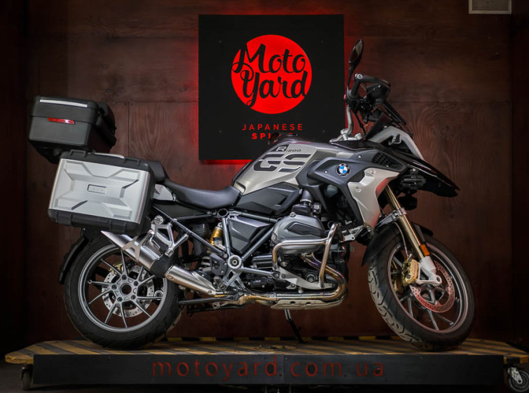 Мотоцикл BMW R1200GS ABS Traction Quickshifter Максимальная комплектация с пробегом 13639 км