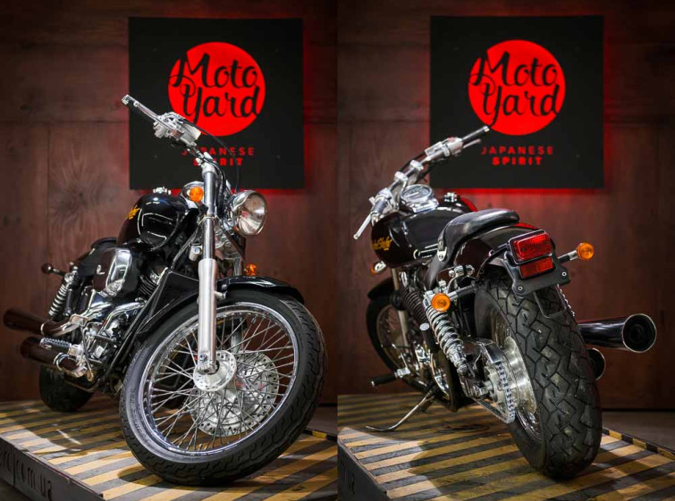 Мотоцикл Honda Shadow Slasher 400 с пробегом 25057 км