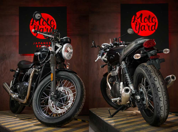 Мотоцикл Triumph Street Twin ABS Traction Инжектор Состояние нового с пробегом 3572 км