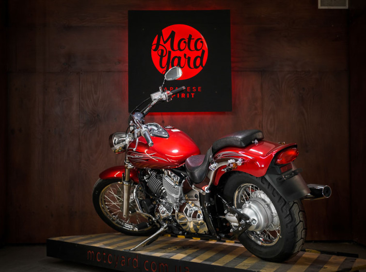 Мотоцикл Yamaha Drag Star 400 Инжектор Состояние нового с пробегом 12783 км