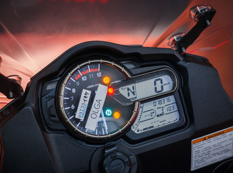 Мотоцикл Suzuki V-Strom DL1000 Traction ABS с пробегом 18316 км