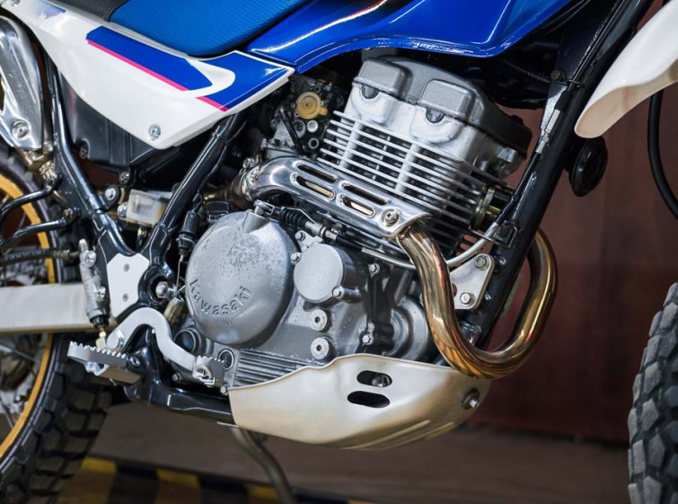 Мотоцикл Kawasaki KL250 Super Sherpa з пробігом 8261 км