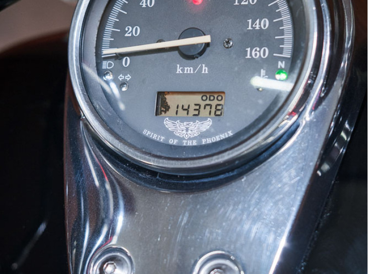 Мотоцикл Honda Shadow Slasher 400 с пробегом 14378 км