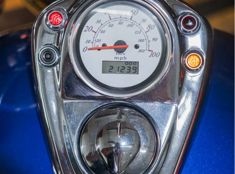 Мотоцикл Honda Shadow 750 classic з пробігом 21239 миль