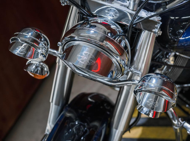 Мотоцикл Yamaha Drag Star 1100 с пробегом 13901 миль