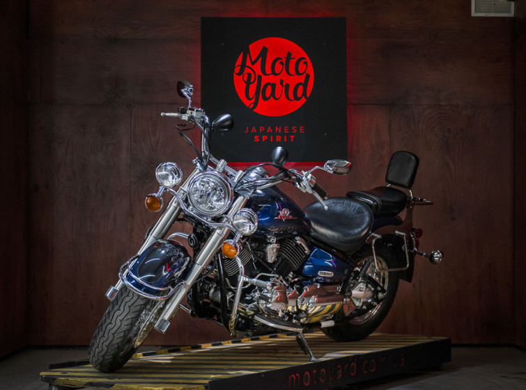 Мотоцикл Yamaha Drag Star 1100 с пробегом 13901 миль