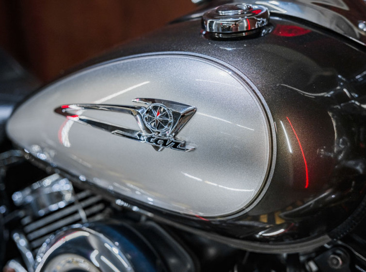 Мотоцикл Yamaha Drag Star 1100 с пробегом 17833 миль