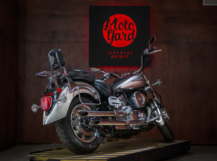 Мотоцикл Yamaha Drag Star 1100 с пробегом 17833 миль