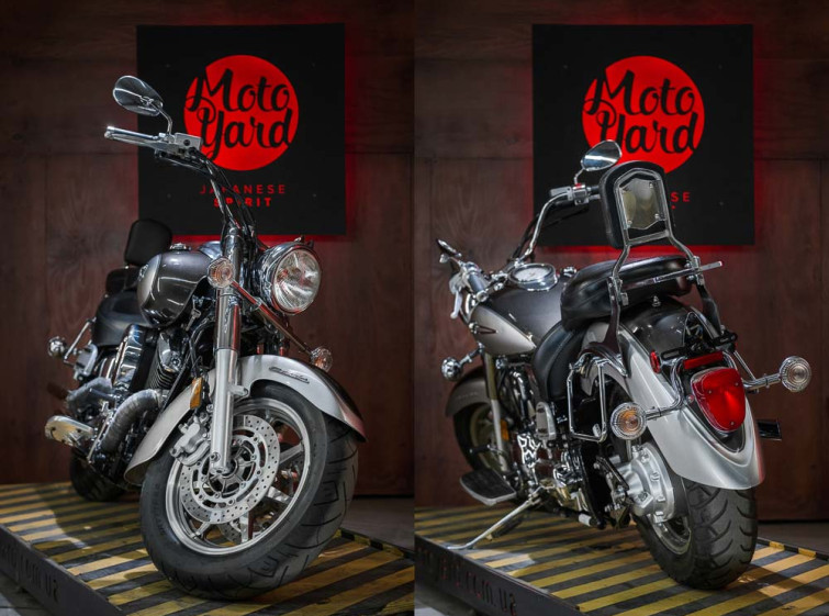 Мотоцикл Yamaha Drag Star 1100 с пробегом 17833 миль