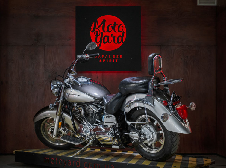 Мотоцикл Yamaha Drag Star 1100 с пробегом 17833 миль