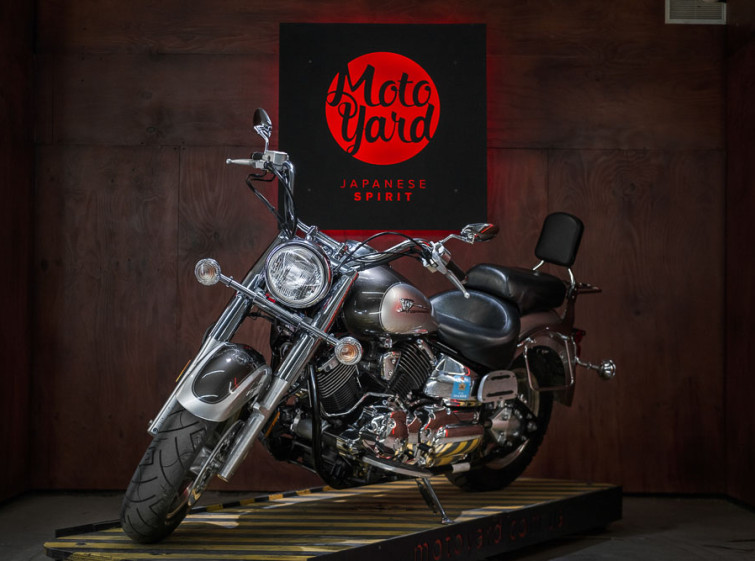 Мотоцикл Yamaha Drag Star 1100 с пробегом 17833 миль