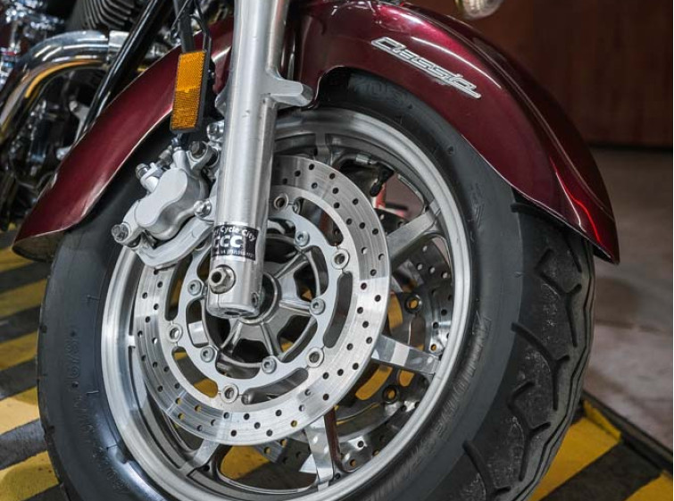 Мотоцикл Yamaha Drag Star 1100 с пробегом 5832 миль