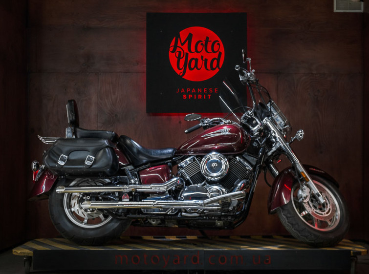 Мотоцикл Yamaha Drag Star 1100 с пробегом 5832 миль