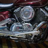 Мотоцикл Yamaha Drag Star 1100 с пробегом 5832 миль