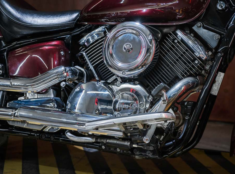 Мотоцикл Yamaha Drag Star 1100 с пробегом 5832 миль