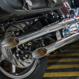 Мотоцикл Yamaha Drag Star 1100 с пробегом 5832 миль