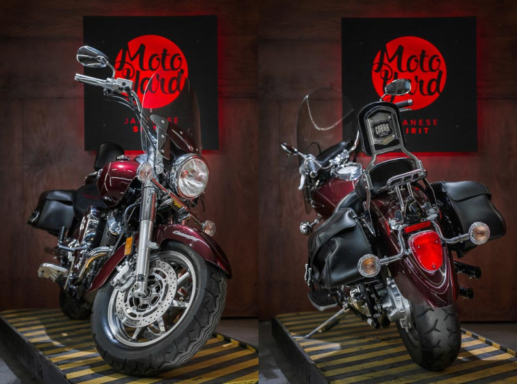 Мотоцикл Yamaha Drag Star 1100 с пробегом 5832 миль