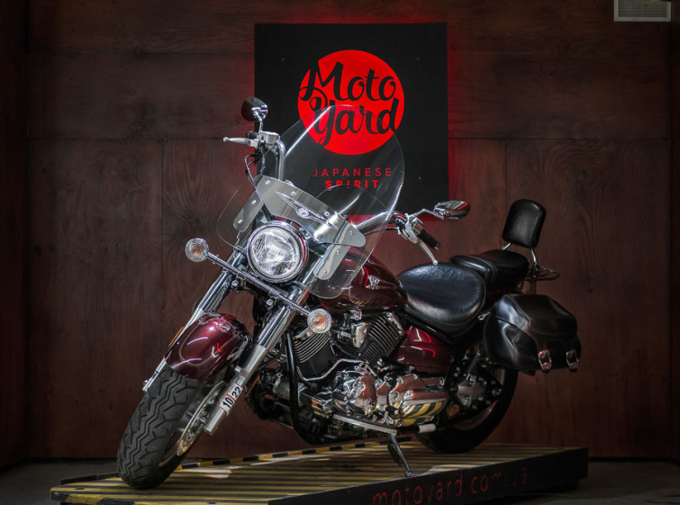 Мотоцикл Yamaha Drag Star 1100 с пробегом 5832 миль