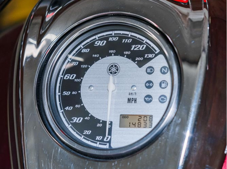 Мотоцикл Yamaha XVS 950 Midnight Star с пробегом 14833 Миль