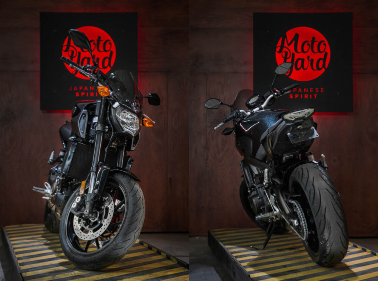 Мотоцикл Yamaha MT-09 с пробегом 10839 км