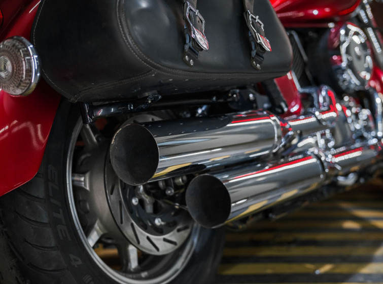 Мотоцикл Yamaha Drag Star 1100 с пробегом 11922 миль