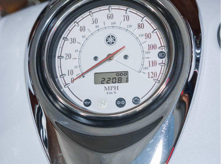Мотоцикл Yamaha Drag Star 1100 с пробегом 22081 миль