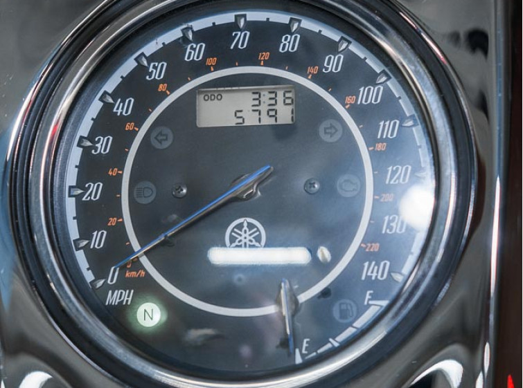 Мотоцикл Yamaha XV1900 Raider S з пробігом 5791 миль