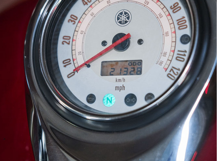 Мотоцикл Yamaha Drag Star 1100 с пробегом 21327 миль