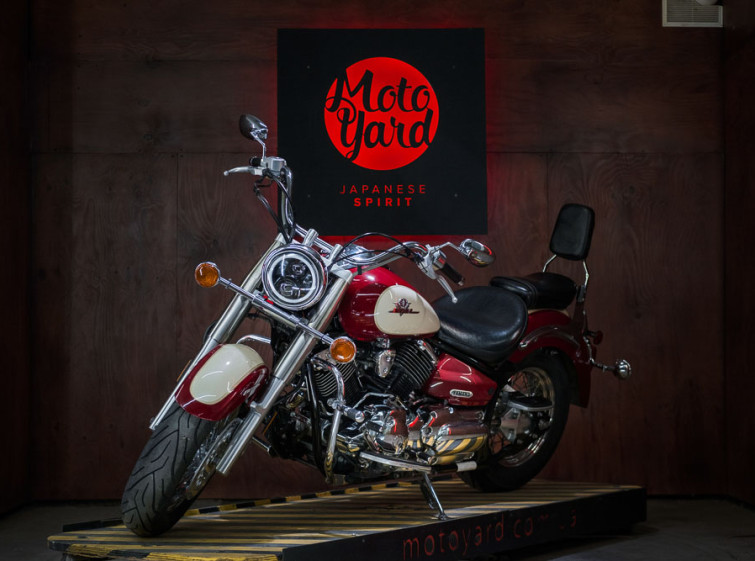 Мотоцикл Yamaha Drag Star 1100 с пробегом 21327 миль