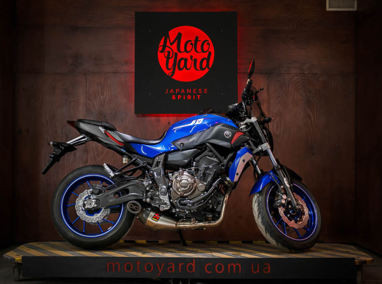 Мотоцикл Yamaha MT-07 ABS состояние Нового с пробегом 22449 км