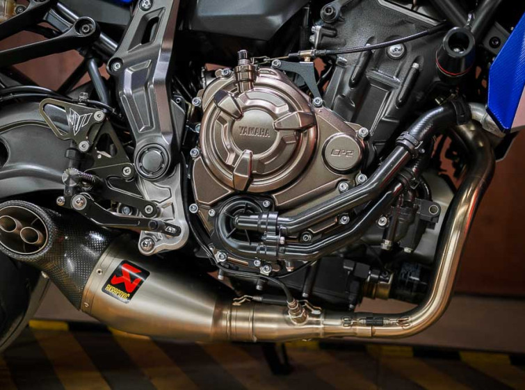 Мотоцикл Yamaha MT-07 ABS состояние Нового с пробегом 22449 км