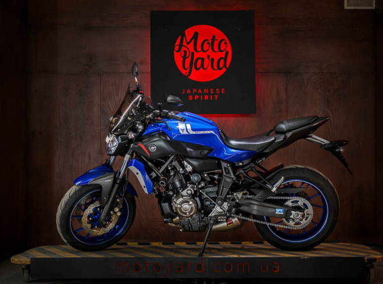 Мотоцикл Yamaha MT-07 ABS состояние Нового с пробегом 22449 км