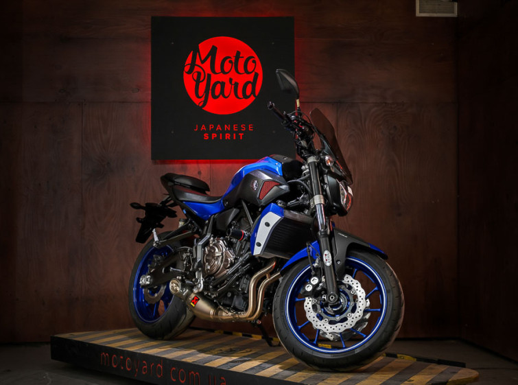 Мотоцикл Yamaha MT-07 ABS состояние Нового с пробегом 22449 км
