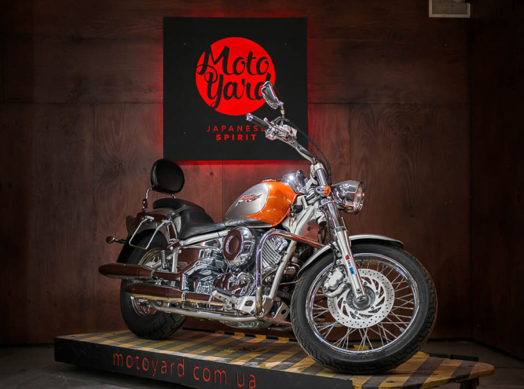 Мотоцикл Yamaha Drag Star 400 Custom состояние Нового с пробегом 19679 км