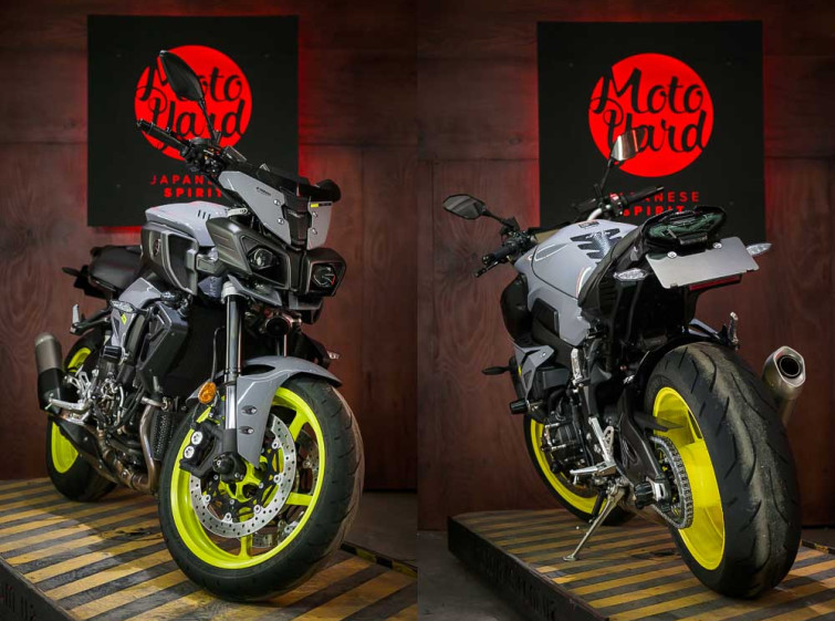 Мотоцикл Yamaha MT-10 Максимальная комплектация Состояние нового с пробегом 9730 км