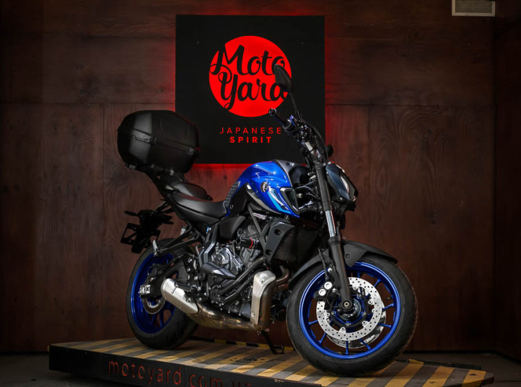 Мотоцикл Yamaha MT-07 Максимальная комплектация Состояние нового с пробегом 3465 км