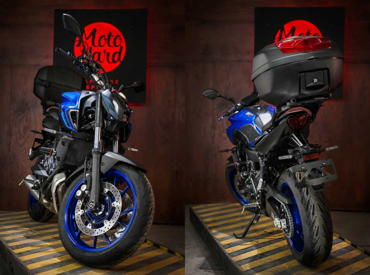 Мотоцикл Yamaha MT-07 Максимальная комплектация Состояние нового с пробегом 3465 км