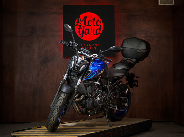 Мотоцикл Yamaha MT-07 Максимальная комплектация Состояние нового с пробегом 3465 км