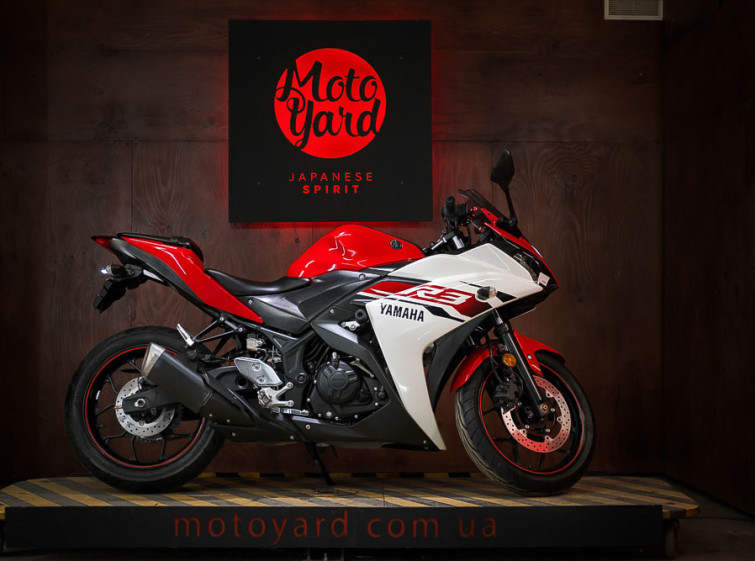 Мотоцикл Yamaha YZF-R3 ABS с пробегом 9449 км