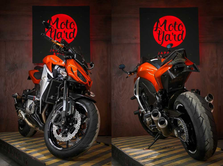 Мотоцикл Kawasaki Z1000 з пробігом 12480 км