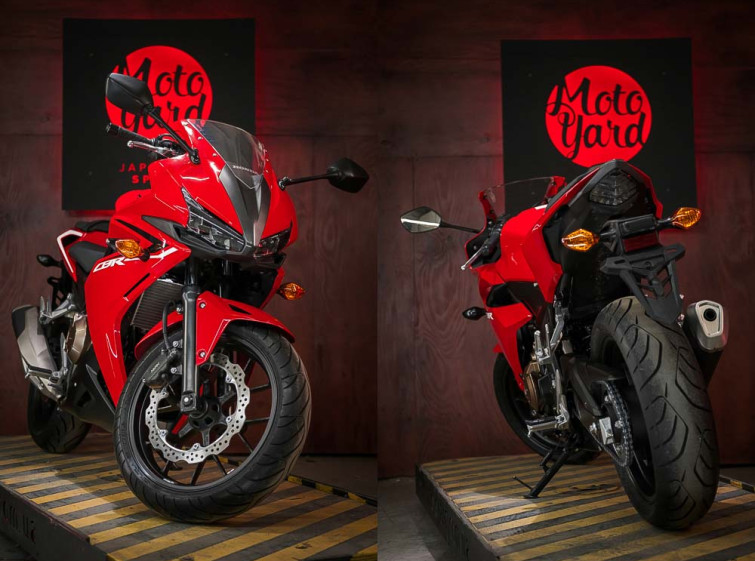 Мотоцикл Honda CBR400R Состояние нового с пробегом 4938 км