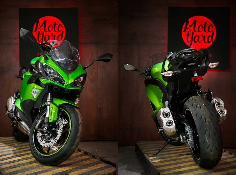 Мотоцикл Kawasaki Ninja 1000 Максимальная комплектация состояние нового с пробегом 4580 км