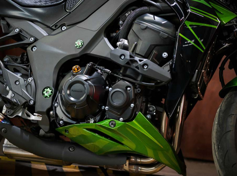 Kawasaki Z1000 ABS Traction Cостояние нового с пробегом 6323 км