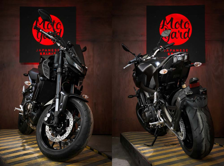 Мотоцикл Yamaha MT-09 Cостояние нового ABS Traction QuickShifter с пробегом 7243 км