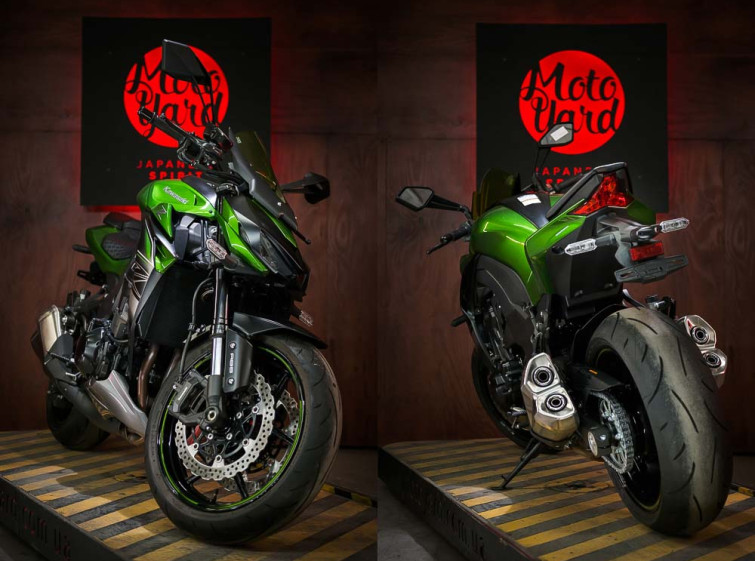 Мотоцикл Kawasaki Z1000 Состояние нового Максимальная комплектация с пробегом 4255 км