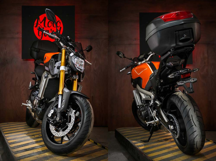 Мотоцикл Yamaha MT-09 Максимальная комплектация с пробегом 8800 км